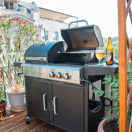 Three Dolphins With A Rooftop Terracе فارنا